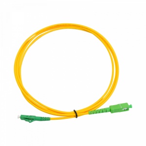 Cable F.O.Monomodo Pre-conectado a Interior LSFH "LC/APC-SC/APC" 2m