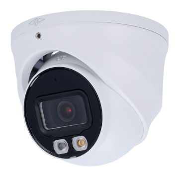 Câmara IP Turret X-Security WizSense - 4 Megapixel (2688 × 1520) - Lente 2.8 mm - PoE | H.265+ - Microfone incorporado | Micro SD até 256GB - Funções inteligentes : Iluminação dupla inteligente