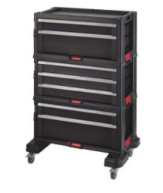 Carrinho organizador com 7 gavetas
