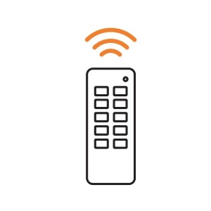 Comando RF 1 Zona Control Cor Simples ECO