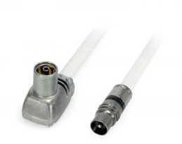COMPRESSION COAXIAL WHIP "F" - "F FAST" "Pro Easyf" 1,5 m blanc (sac B0)