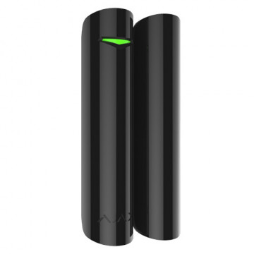 Contacto magnético porta/janela - Grau 2 - Sem fios 868 MHz Jeweller - Indicador LED e antena interna - Entrada com ligação por cabo / Proteção contra sabotagem - Alcance até 1200 m - Fonte de alimentação 1 bateria CR123A 3.0 V (incluído)
