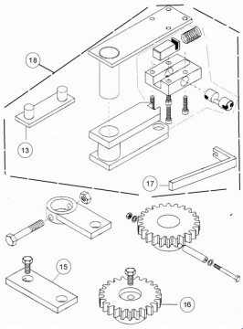 Cubic30LG - Gruppe von großen Schwellen bis zu 110 °, wobei Cubic30 entsperren