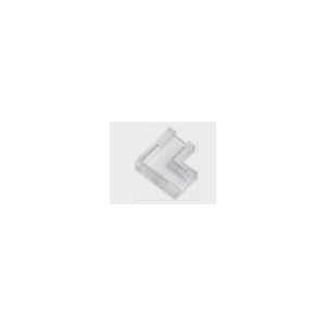 Curva 90º cravar FLAT IP20 2linhas 10mm