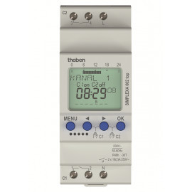 Digitaler Zeitschalter 2can Simplex 602 Top