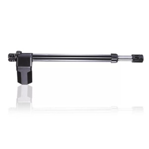 DITS35LS - Kit TS35AC simplificado para portão de duas folhas de batente até 7 m (3,5 m + 3,5 m). Composição: 2 motores telescópicos 230 Vca (1 abertura direita + 1 abertura esquerda) + 1 quadro de comando LCA70 com receptor de rádio incorporado 433 MHz +