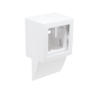 EFAPEL - 10966ABR ADAPTADOR LATERAL Q45 P/CALHA 40X16 BRANCO - 5603011062620