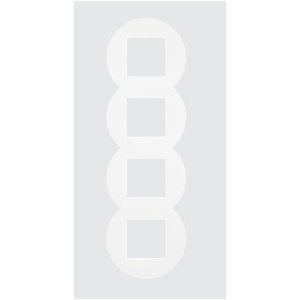 EFAPEL - 43940TALTA Mirror QUADRUPLE Drawing Siza Vieira Alumina - 5603011641917