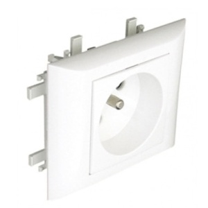 EFAPEL - 45115CBR TOMADA FRANCESA L60/75 - 2 MÓD BRANCA - 5603011566678