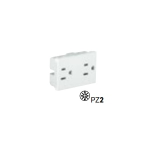 EFAPEL - 45146SPM DOUBLE AMERICAN TAKE 2P+T 127V 15A 3 MO MO PM - 5603011616052
