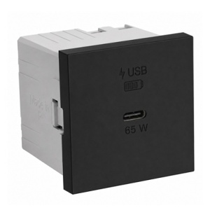 EFAPEL - 45396SPM CARREG USB TIPO C POWER DELIVERY 65W-2MÓD PM - 5603011650148