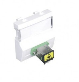 EFAPEL - 45447SBR MÓD C/ACOPL FIB ÓTICA SC APC SIMPL - 2 MÓD BR - 5603011580650