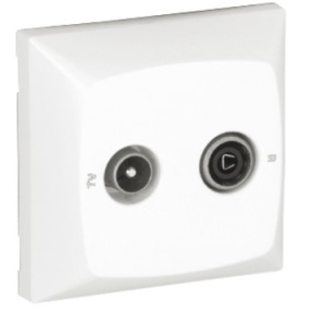 EFAPEL - 47532SBR TOM R-TV PASSAGGIO EQUALIZZATO CASCATA BIANCO - 5603011048891