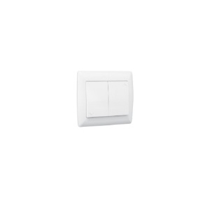 EFAPEL - 70281CBR Double bouton de White Blange - 5603011056193