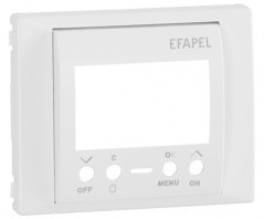 EFAPEL - 70743TBR HOR Dig Switch Center 1 Circ White - 5603011565008