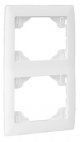 EFAPEL - 70922TMF Doppeler vertikaler Elfenbeinspiegel - 5603011043124