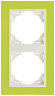 Efapel - 90920TTS Double Brick / Gris Mirror - 5603011592400