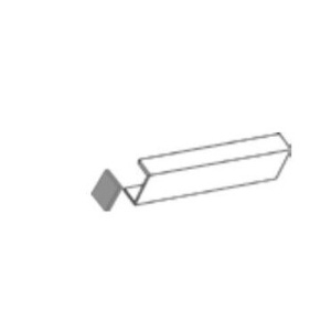 END-PRO021-G- Profilabdeckung PRO021 Grau