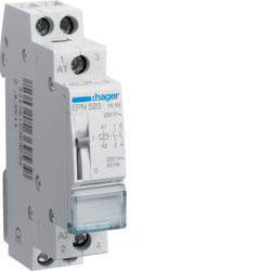 EPN520 - Telerruptor 230V 50Hz 2NA 1M HAGER EAN:3250612369539