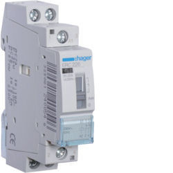 ERC226 - Contactor com manu 25A, 2NF, 230V HAGER EAN:3250612400720