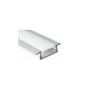 ESL9002 -GR - 100101000135 - Fin de profil 22x6 mm avec graphite Matte