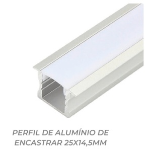 ESL9008 - 100101000008 - Profile for LED tape w/matte diffuser