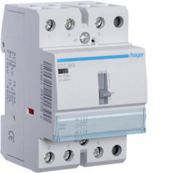 ETC363 - Contactor día/noche 63A, 3NA, 230V 3M HAGER Ean:3250612401390