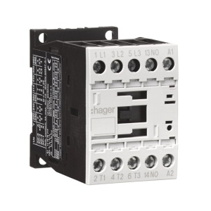 EV00910C - Cont. 3p+1 at 9a 230 V 50Hz/240 V 60Hz Hager Ean: 3250612235865