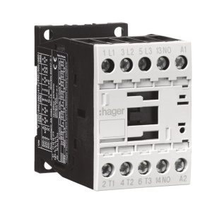 EV00910D - 3p +1 contactor at 9a 24 V 50/60 Hz Hager EAN: 3250612235872