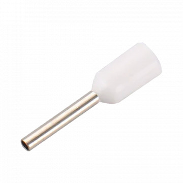 Fabriqués creux avec des câbles électriques - Coupe du conducteur Section 0,5 mm² / AWG 22 - Couleur blanche - 200 unités