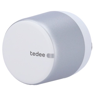 Fechadura inteligente BLE - Invisível a partir do exterior - Instalação sem manipular a porta - Adequada para cilindros de terceiros e TEDEE-CYLINDER-HPLUS - Utilizadores convidados e relatórios de acesso - APP Tedee