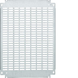 FL473A - Platino metálico perfo. a.330 l.300 HAGER Ean:3250610671504