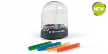 FLM - Intermittent Lamp Multi -Tension 24 VCC -120 VCA - 230 VCA with selectable incorporated intermittent circuit - IP protection level 44 (included colored tubes)