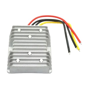 Fonte de alimentação industrial DC/DC - Tensão de entrada DC 10 - 20V - Tensão de saída DC 52V - Saída máxima 5A / 240W - Leve e pequeno em tamanho - IP68