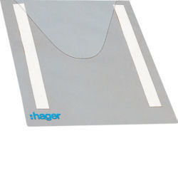 FZ794 - Puerta esquema A4 flexible p/para pegar HAGER Ean:3250612767946