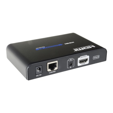 HDMI actif extender 1080p - récepteur compatible HDMI -ext -Pro -V2 - plage 120 m sur UTP Cat 6 - Transmission IR - permet une connexion point-point jusqu'à 253 récepteurs - HDBITT V1.3F Standard