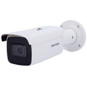 Hikvision - Bullet Camera IP Pro - Résolution 2 mégapixels (1920x1080) - lentille varifocale motorisée 2,8 ~ 12 mm | Alarmes - IR 60m | Détection de mouvement 2.0 | IP67 IK10 - ACUSENSE | Détection du visage | Poe IEEE802.3af