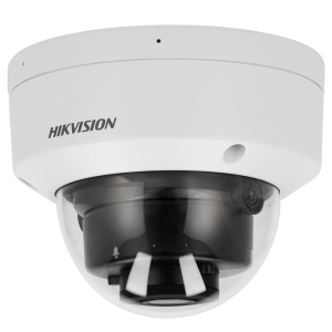 Hikvision - Câmara Dome IP da gama PRO - Resolução 8 Megapixel (3840x2160) - Lente 2.8mm | PoE | Microfone incorporado | Alarme - Alcance IR 30m | AcuSense | Face capture | Audio - Deteção de movimento 2.0 | IP67, IK10