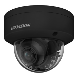 Hikvision Câmara Domo IP gama PRO - Resolução 6 MPx (3200x1800) - Lente motorizada 2.8~12 mm | Luz híbrida 40 m - Deteção de movimento 2.0 | ColorVu - AcuSense | Deteção facial | Alarmes | Áudio - IP67 | IK10 | PoE | WDR 130 dB | MicroSD