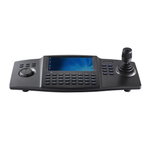 HIKVISION IP KEY - Double interface: direct or network - 7 "LCD 1024x600 Screen - IP network with RJ45 connector - Joystick 4 Axis