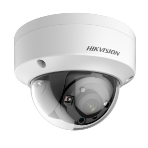 Hikvision - Kamera der Dome4en1 PRO-Reihe - 5-Megapixel-Auflösung (2560 x 1944) - 2,8-mm-Objektiv | Ultra Low Light – Smart EXIR IR-Reichweite 30 m – Wasserdicht IP67, Anti-Vandalismus IK10