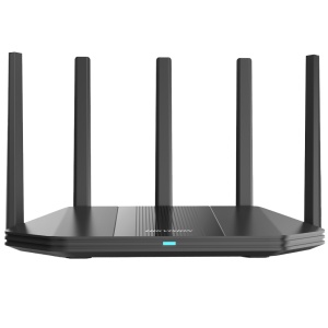 Hikvision Wi-Fi6-Router – Wi-Fi 6 2x2 | 4 Ports RJ45 10/100/1000 Mbit/s – Bis zu 1800 Mbit/s Bandbreite – L2TP-VPN-Client, PPTP – Verwaltung über WEB, Hik Partner PRO, Hik Central