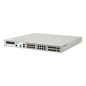 Hillstone Networks NGFW - Hardware + 1 ano de serviço básico - 20Gbps FW/6.5Gbps NGFW Throughput - 3M Sessões simultâneas - 16×GE (2 bypass) + 8×SFP + 2×SFP+ - Rack 1U / Expansão até 1.92Tb / Alimentação dupla