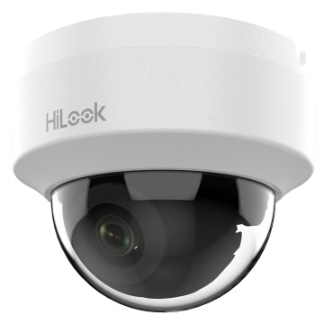HiLook – IP-Dome-Kamera – 2 Megapixel Auflösung (1920 x 1080) – 2,8 mm Objektiv – IR 20 m | IEEE802.3af PoE – für den Innenbereich geeignet
