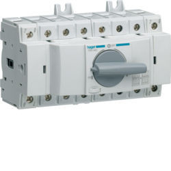 HIM406 - Invers. cmdo. manual 3P+N 63A 8M HAGER EAN:3250613140564
