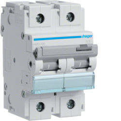 HMD290 - Disjuntor 2P 100A D 15kA 3M HAGER EAN:3250613230296