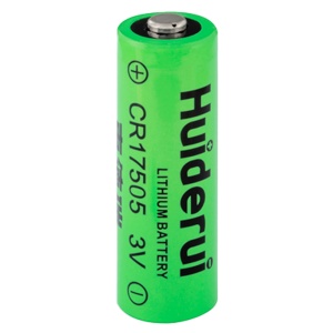 Huiderui - Pilha CR17505 - Litio - Voltagem 3V - Capacidade nominal 2800 mAh