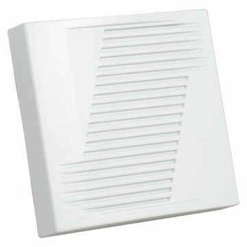 Intérieur de la sirène avec fils - Certificat de grade 3 - Pression sonore maximale 110 DBA - Murne avant et arrière - Front personnalisable - 115 (al) x 115 (lg) x 32 (fd) mm