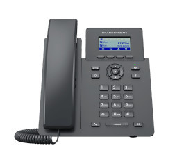 IP terminal with 1 SIP account, 3 XML keys, retroiliminated LCD screen, black
