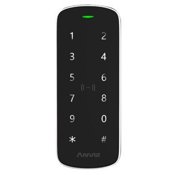 IP65 IK10 Access Control - Card in/MF and PIN - 10,000 users | 200,000 records - TCP/IP, WiFi, Bluetooth, USB and Wiegand - Integrated Controller - Crosschex | Crosschex Mobile